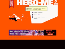 Tablet Screenshot of hero-me.com